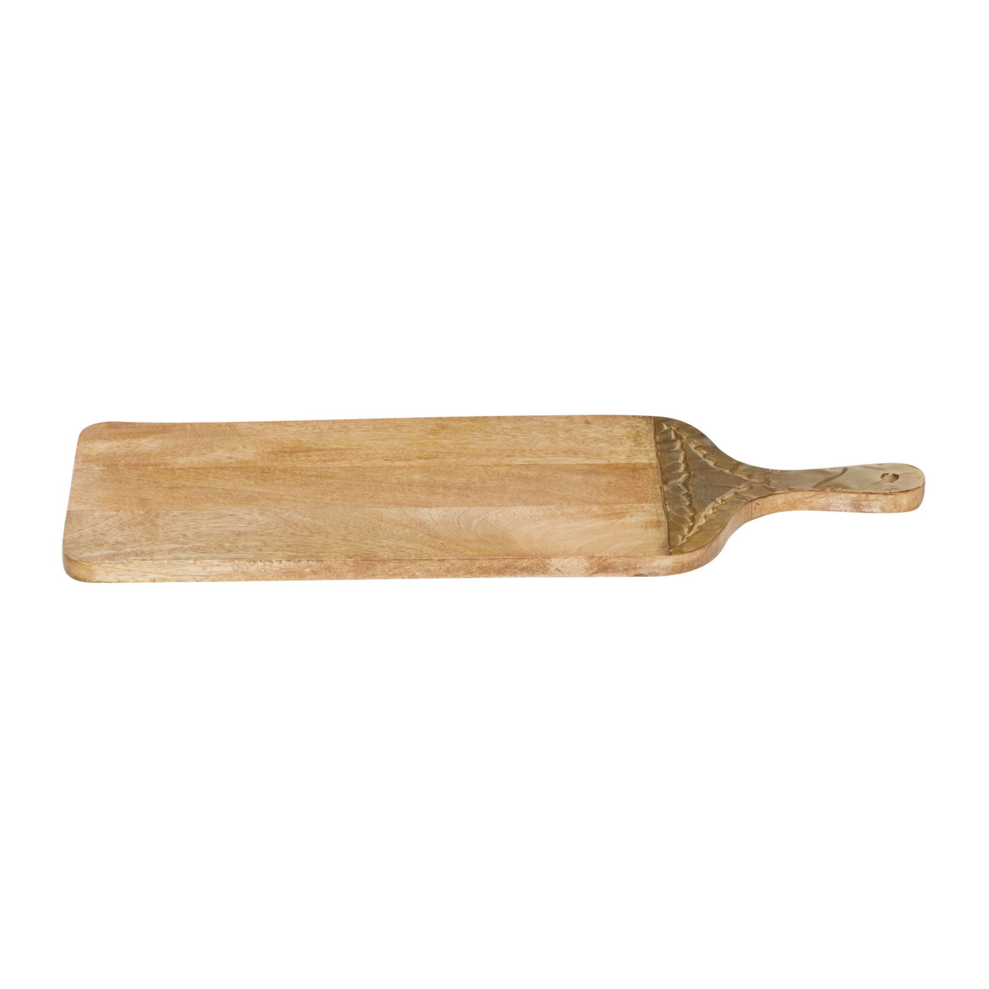 23" x 8" Brown Wood Natural Decorative Cutting Board